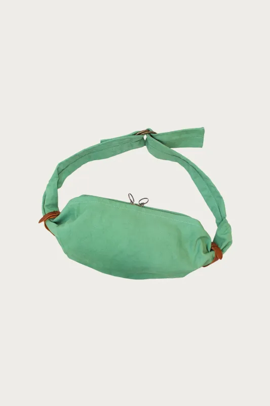 #6 Canvas MORE-Little SNUFKIN Bag - Turquoise made by Kapital