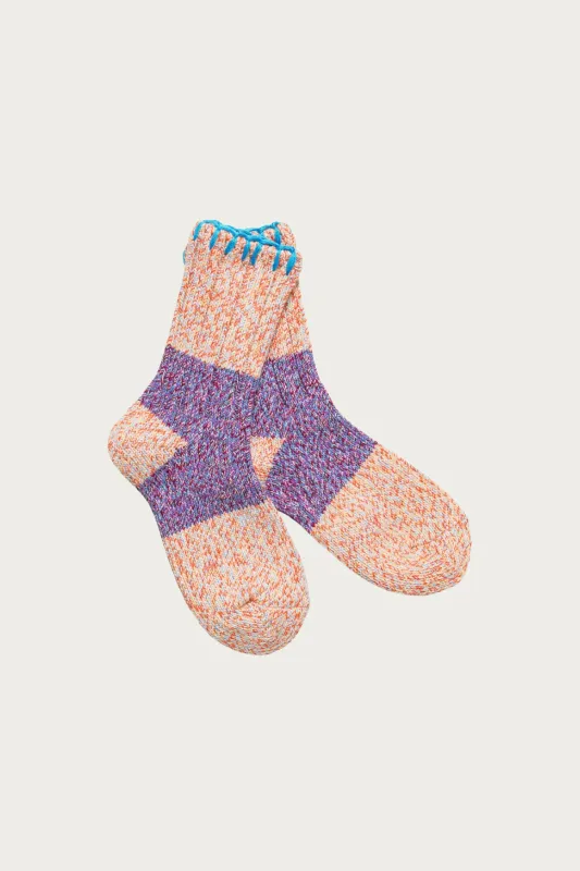 56 Yarns Grandrelle GOGH HOBO Stick Socks - Purple made by Kapital