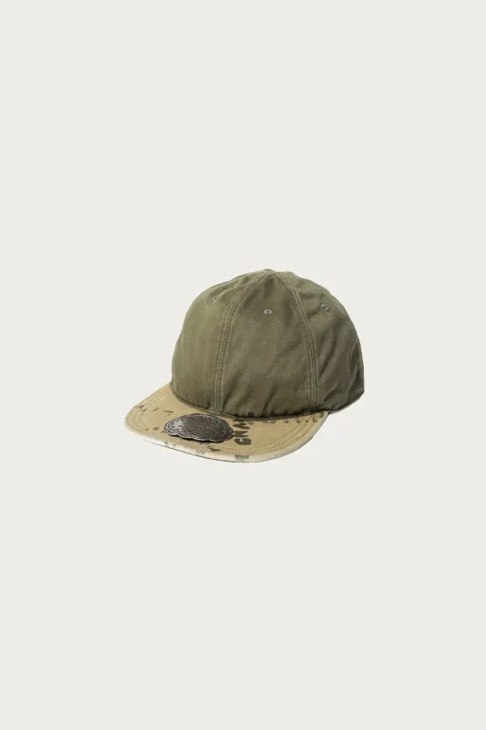 Chino Brimfield Cap - Khaki made by Kapital