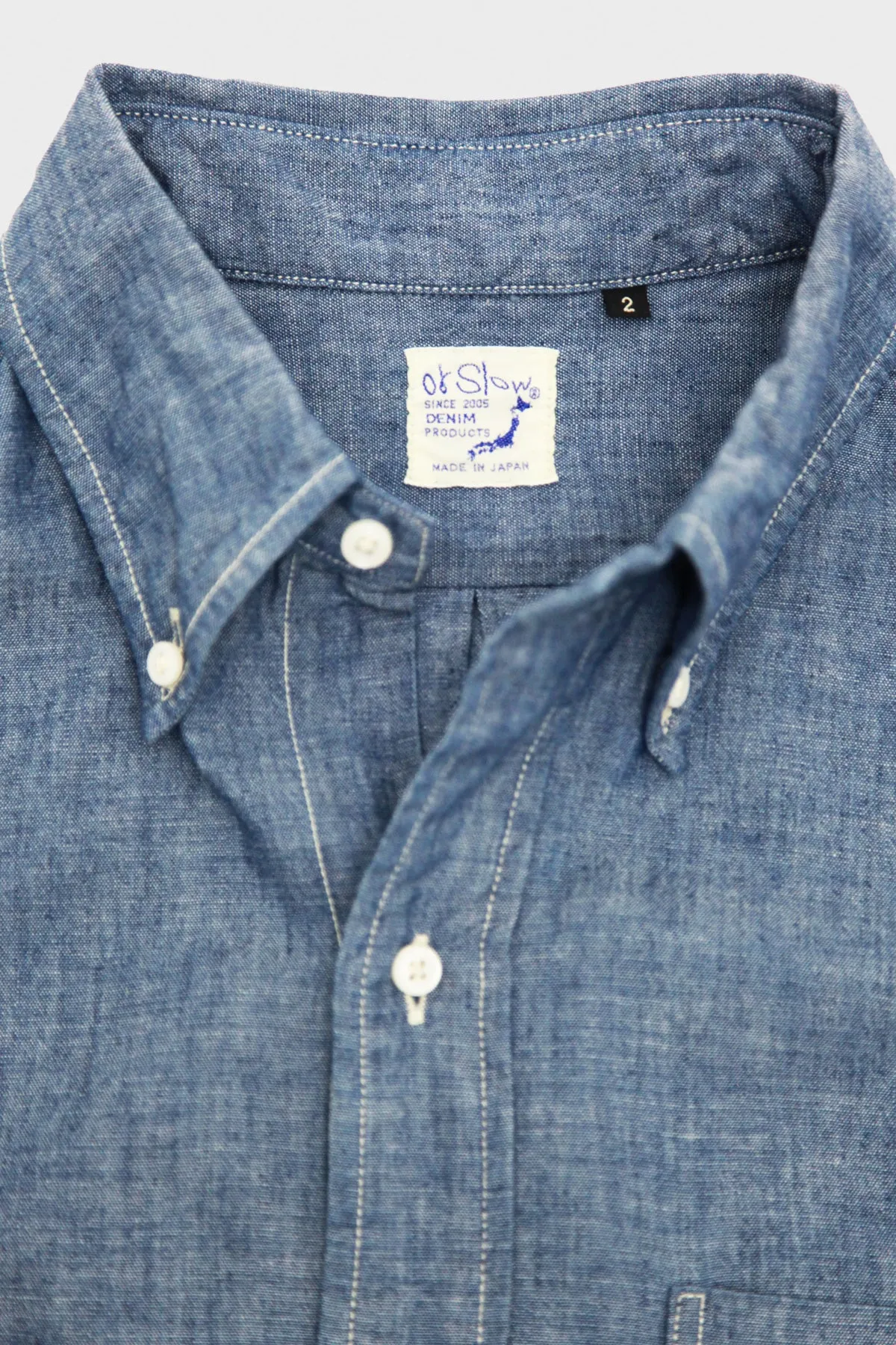 Button Down Shirt - Chambray sold by Canoe Club product image thumbnail 2