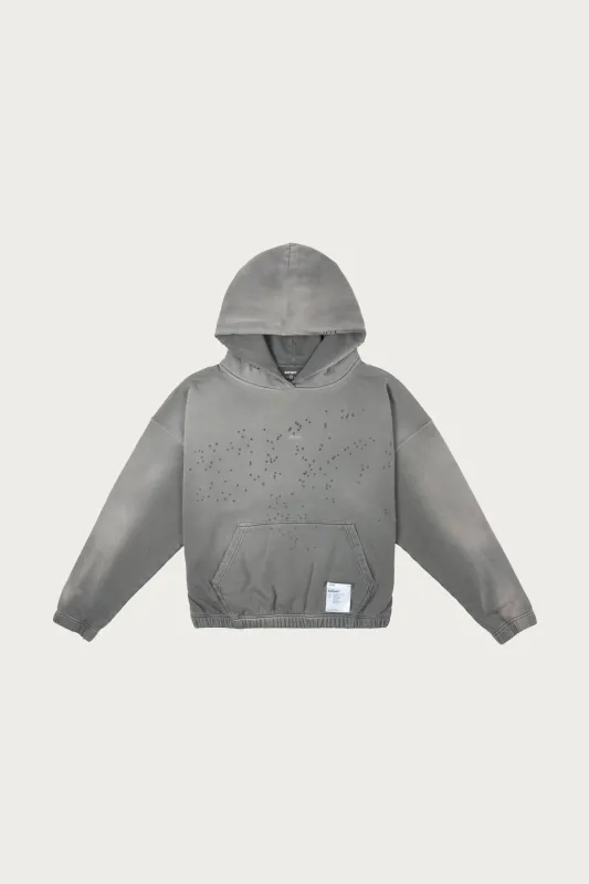 Mothtech Hoodie - Faded Black made by Satisfy Running