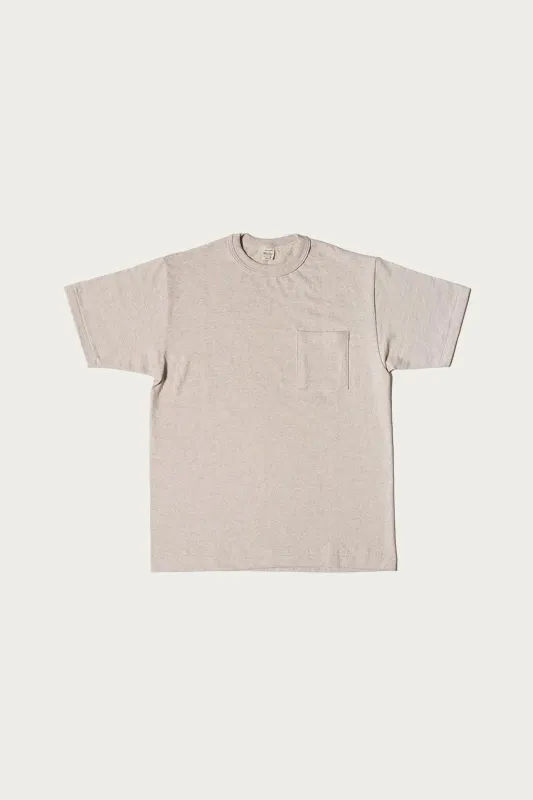 4601 Pocket Tee - Oatmeal made by WAREHOUSE & CO.