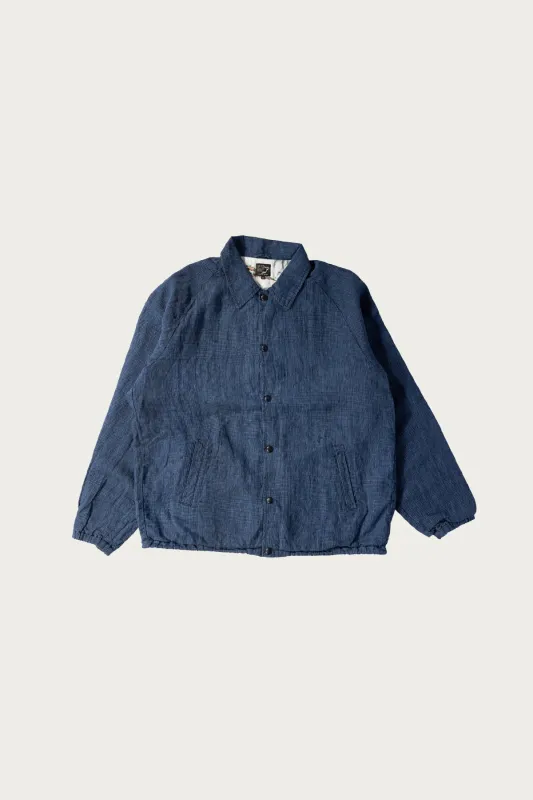 Coach Jacket - Indigo Check made by orSlow