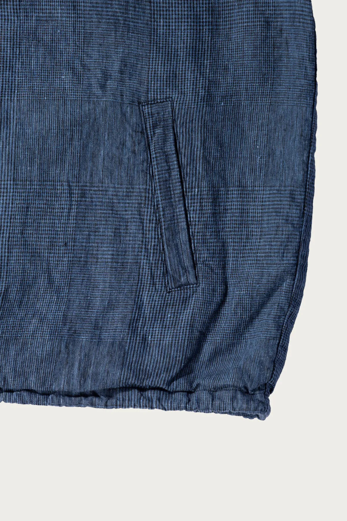 Coach Jacket - Indigo Check sold by Canoe Club product image thumbnail 3