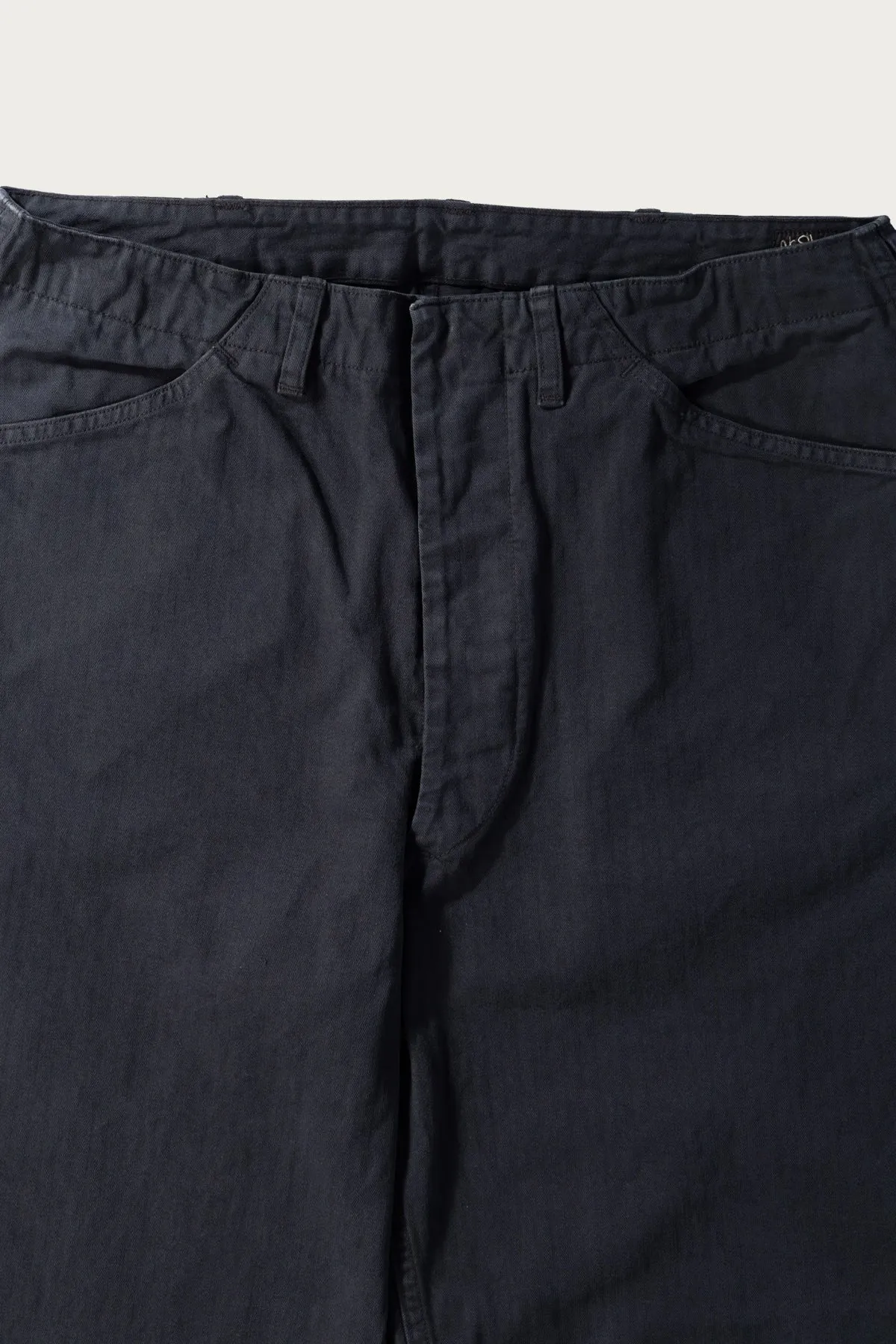 USMC Herringbone Wide Fit Utility Trousers - Black sold by Canoe Club product image thumbnail 2