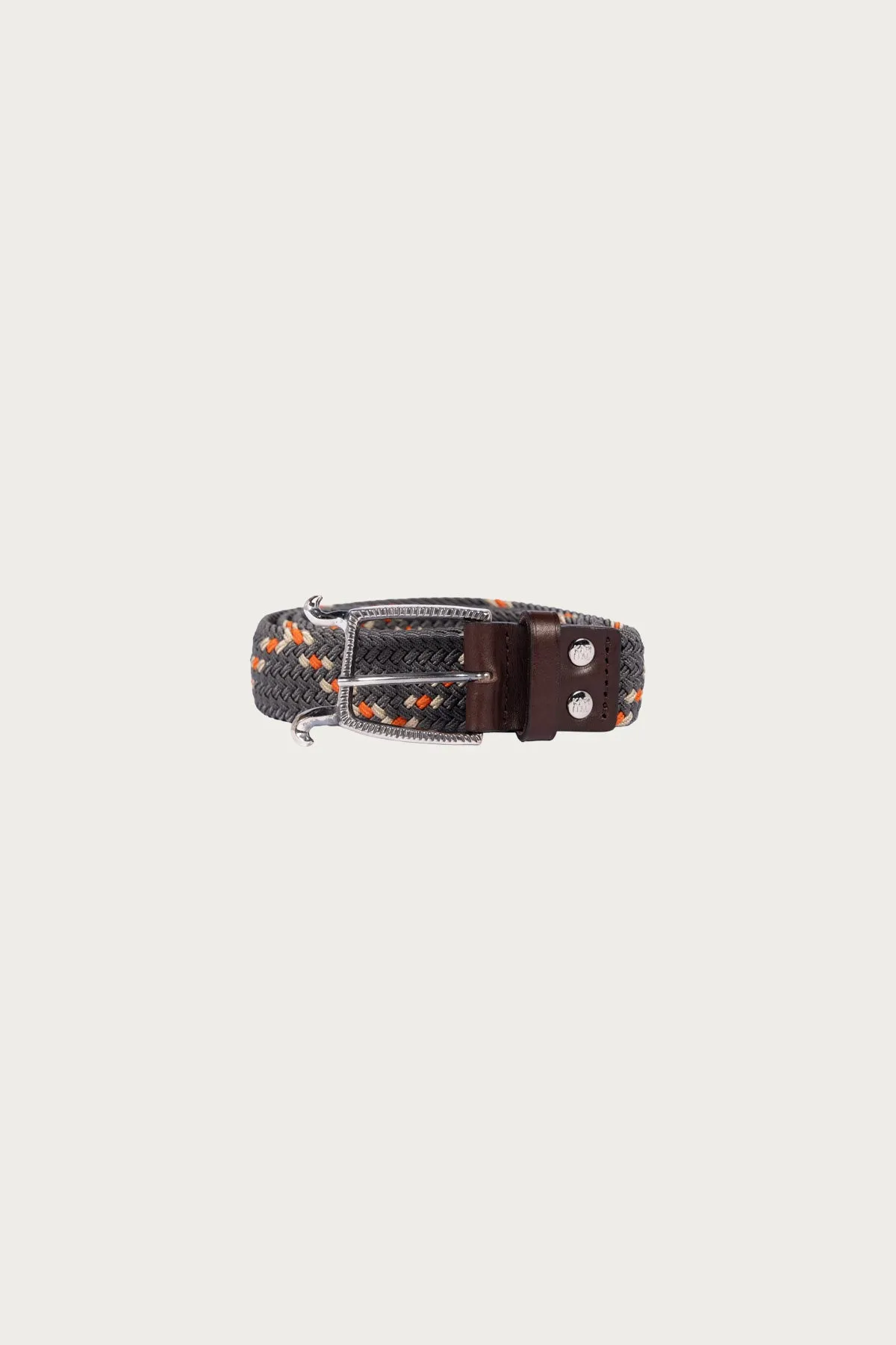 Stretch Mesh ATLAS Buckle Belt - Gray sold by Canoe Club