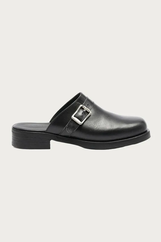 Camion Mule - Black Leather made by Our Legacy