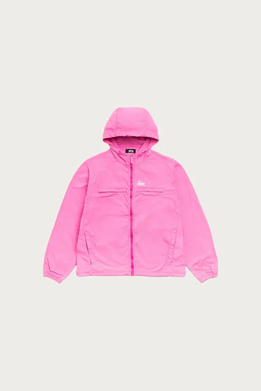 Lightweight Hooded Jacket - Pink made by Stussy