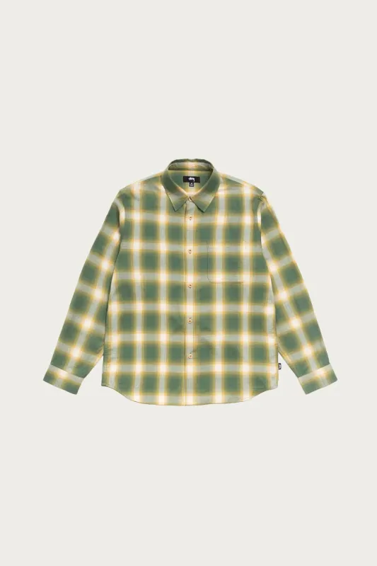 Beach Ombre Shirt - Green made by Stussy