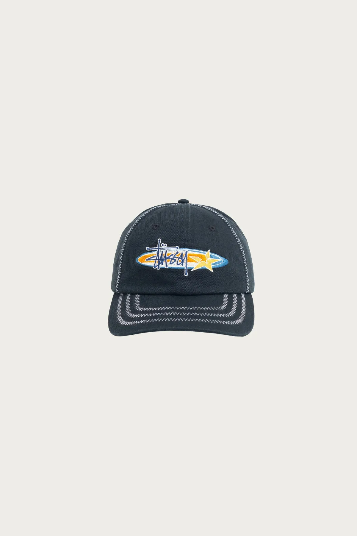 LP Oval Star Cap - Black sold by Canoe Club