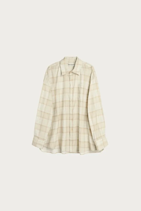 Borrowed Shirt - Stella Check Print made by Our Legacy