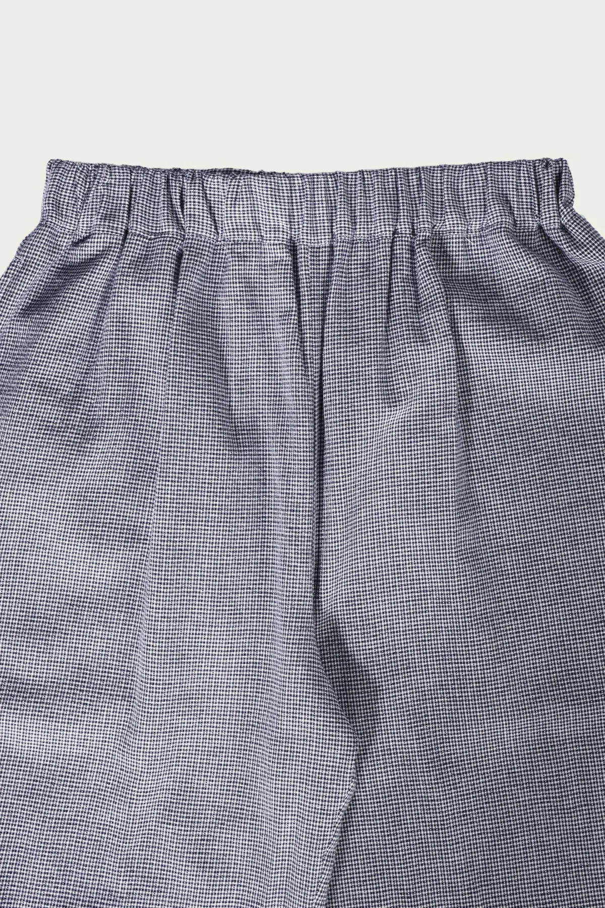 Summer League Short - Navy & Cream Plaid sold by Canoe Club product image thumbnail 2