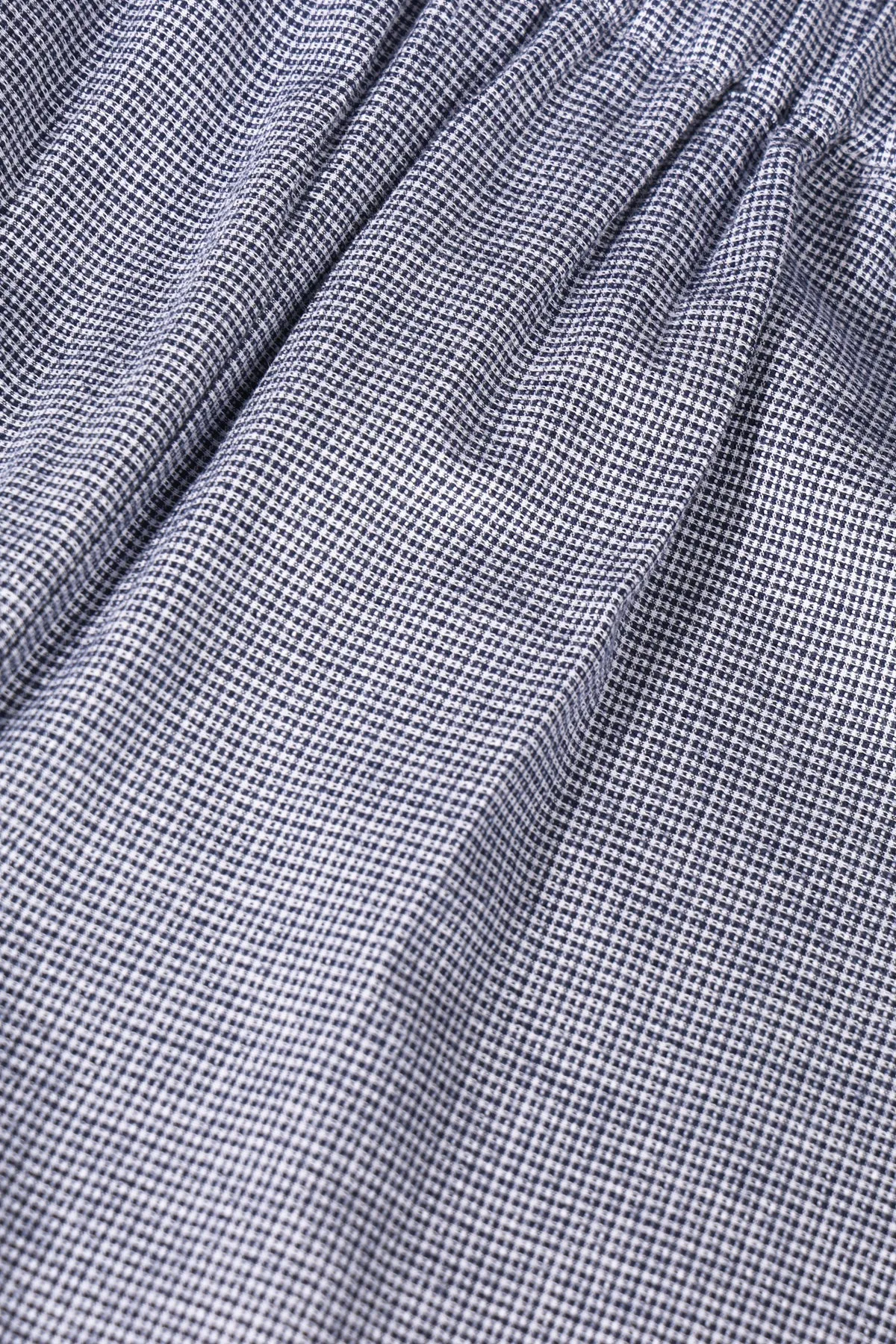 Summer League Short - Navy & Cream Plaid sold by Canoe Club product image thumbnail 3