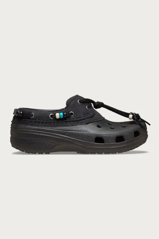 Classic Luxe Boat Shoe - Dark Cocoa made by Crocs