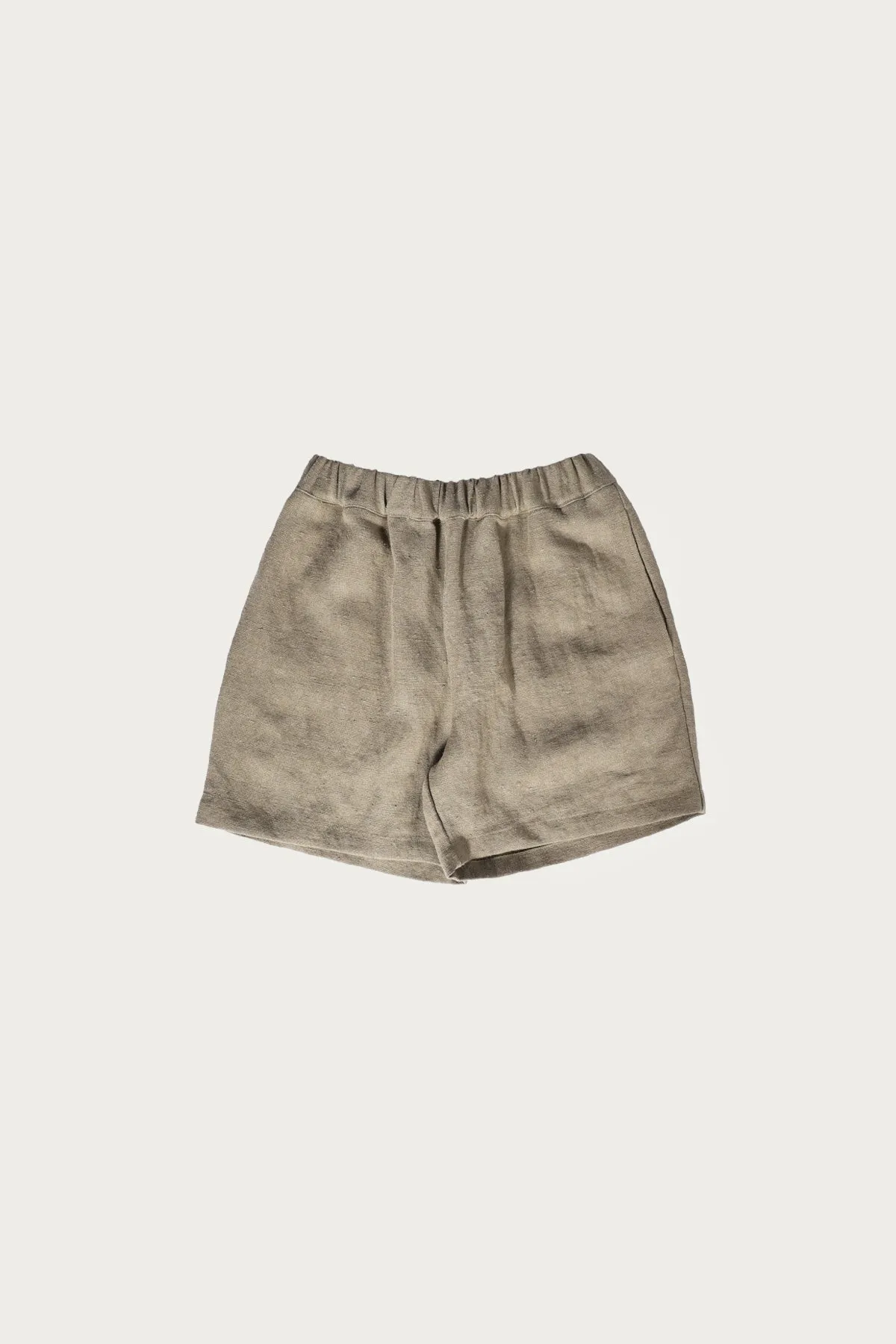 Garden Short - Olive Butcher Linen sold by Canoe Club