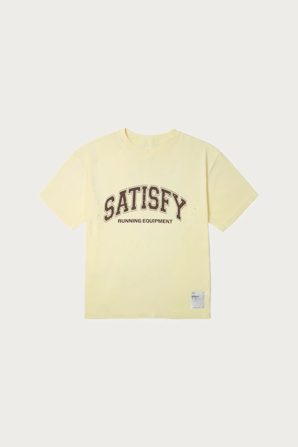 Mothtech T-Shirt - Aged Transparent Yellow sold by Canoe Club