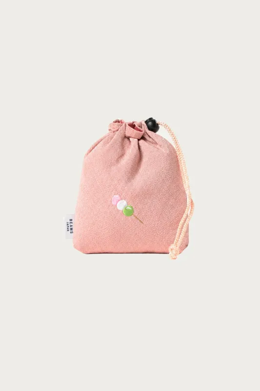 Embroidered Drawstring Bag - Dango made by Canoe Club