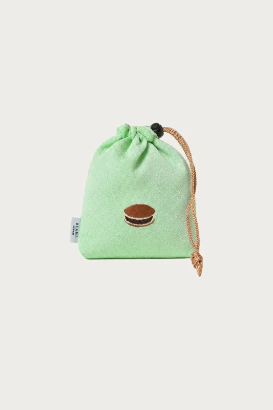 Embroidered Drawstring Bag - Dorayaki made by Canoe Club