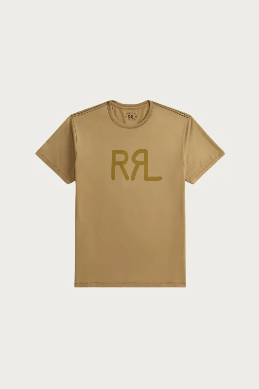 RRL Ranch Logo T-Shirt - New Tan made by RRL
