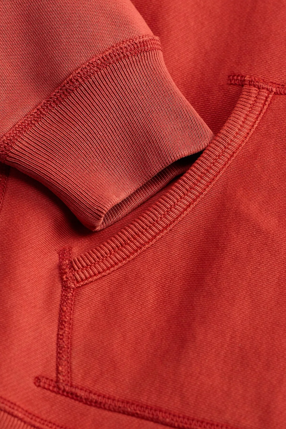 RRL Ranch Logo Hoodie - New Brick sold by Canoe Club product image thumbnail 4