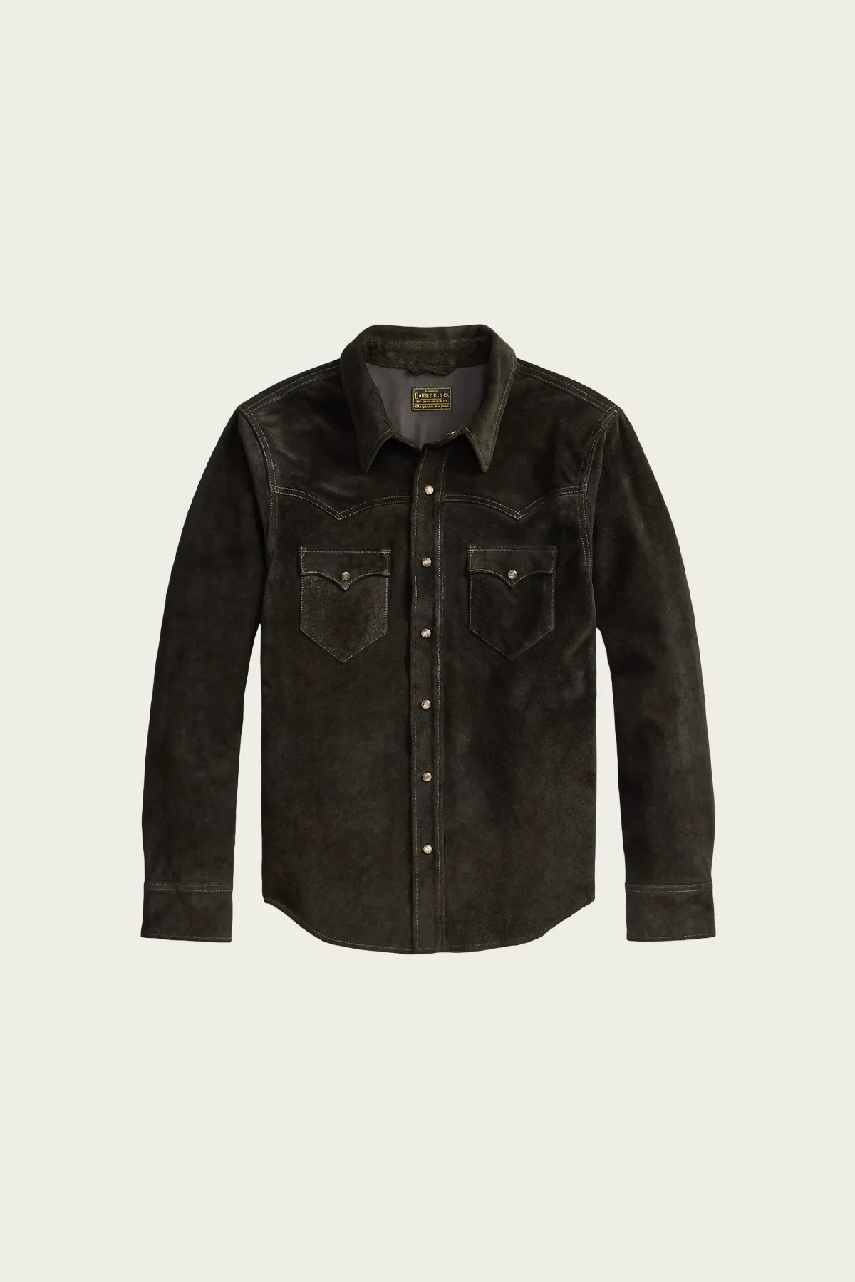 Suede Western Jacket - Vintage Black sold by Canoe Club