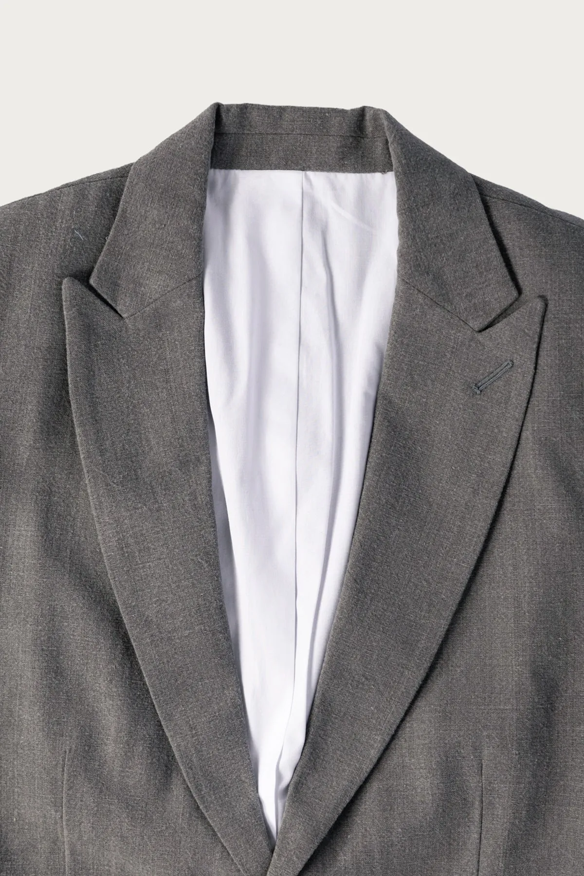 Blazer - Sumi Ink Dyed Slub Cotton sold by Canoe Club product image thumbnail 2