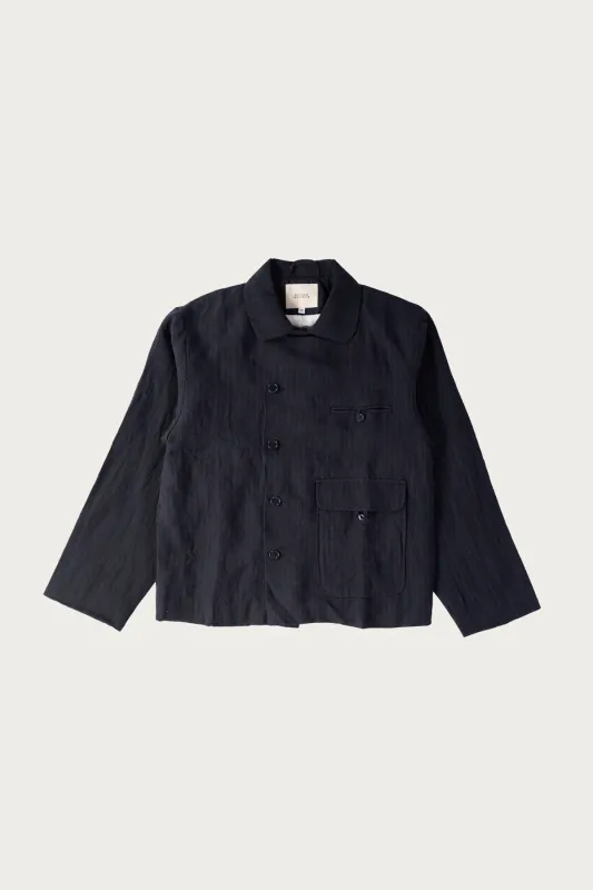 Airport Jacket - Ink Stripe made by Canoe Club