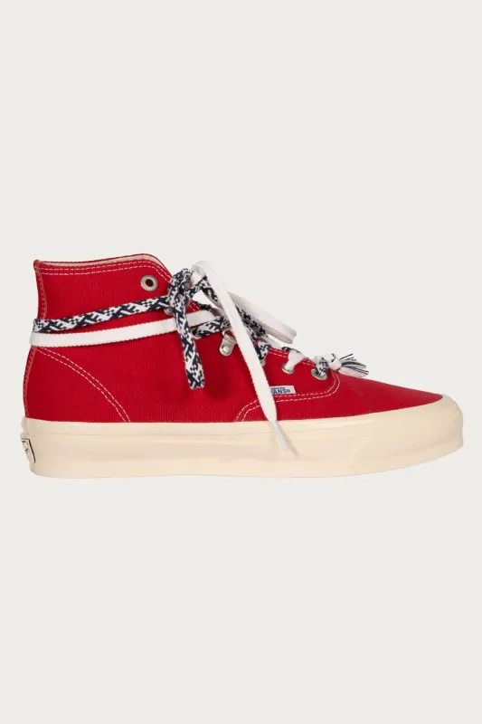 LX Authentic Hi 2.0 - Scrapped Red made by Vans