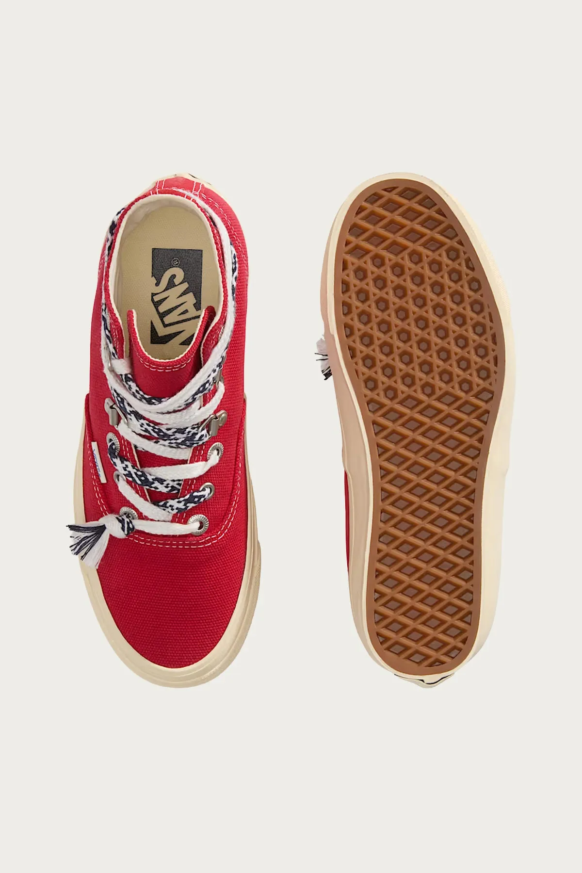 LX Authentic Hi 2.0 - Scrapped Red sold by Canoe Club product image thumbnail 4