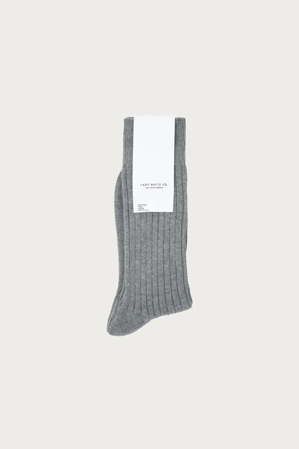 LWC Socks - Dark Grey Melange sold by Canoe Club product image thumbnail 2