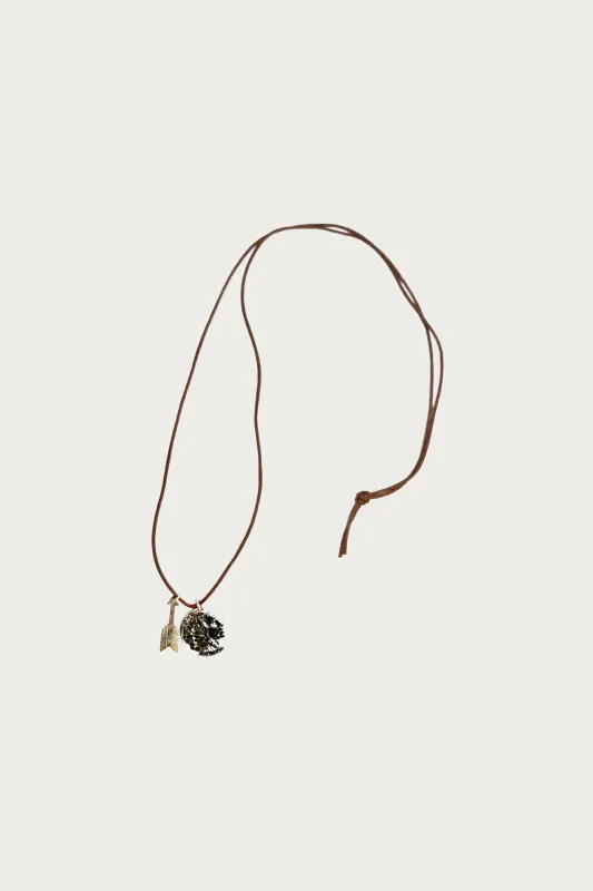 Buffalo Nickel Arrow Necklace made by North Works