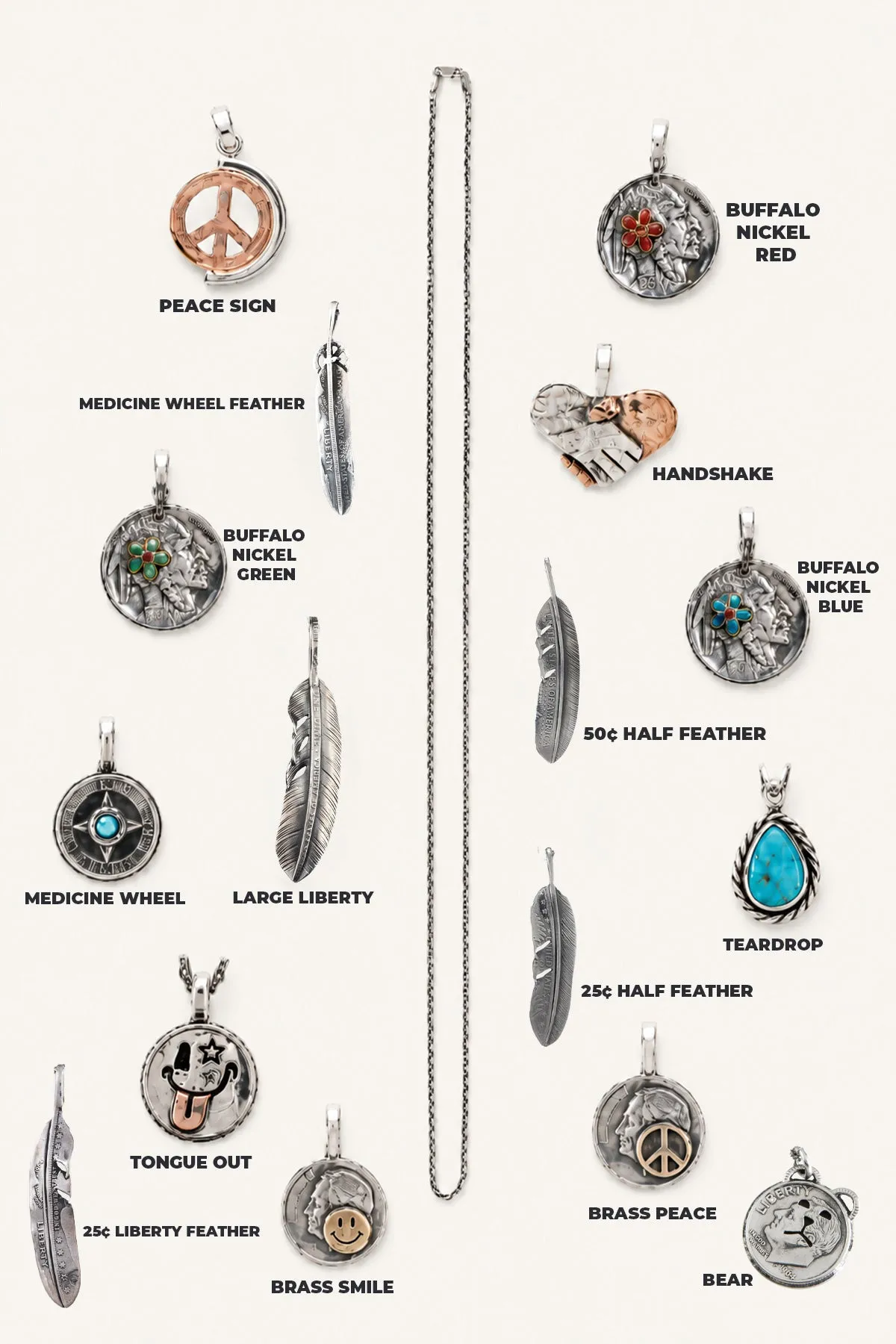 Build Your Own Necklace sold by Canoe Club product image thumbnail 2