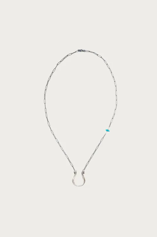 Coin Horseshoe Turquoise Necklace made by North Works