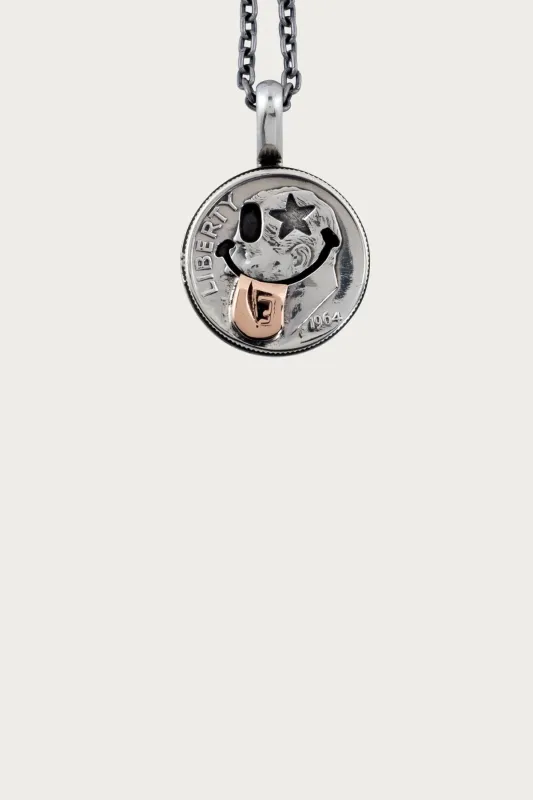 10¢ Tongue Out Pendant made by North Works
