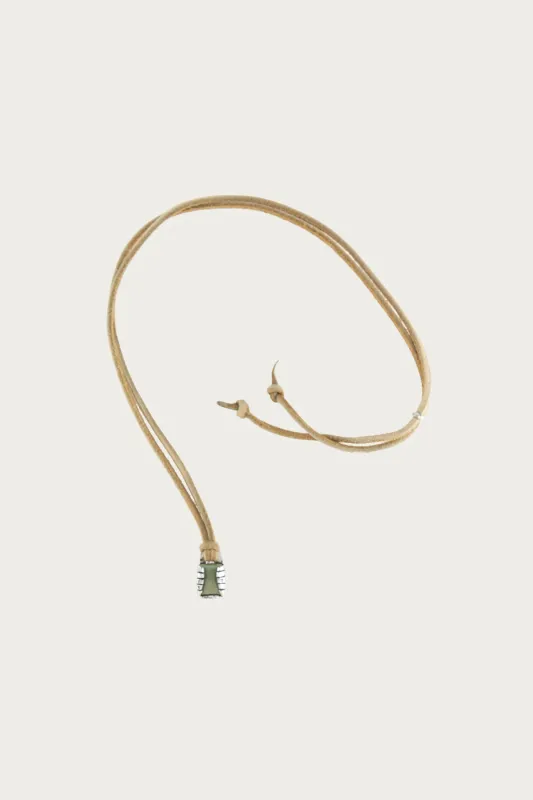 25¢ Turquoise Stone Necklace made by North Works