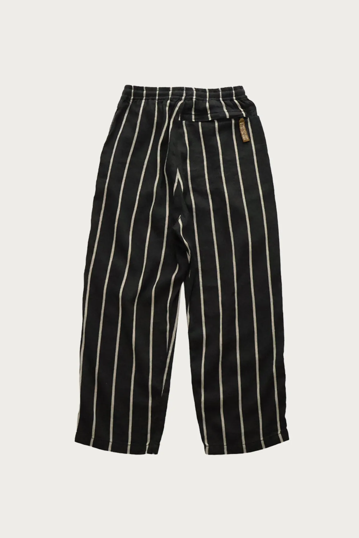 Linen PHILLIES Stripe EASY Pants - Black sold by Canoe Club product image thumbnail 2