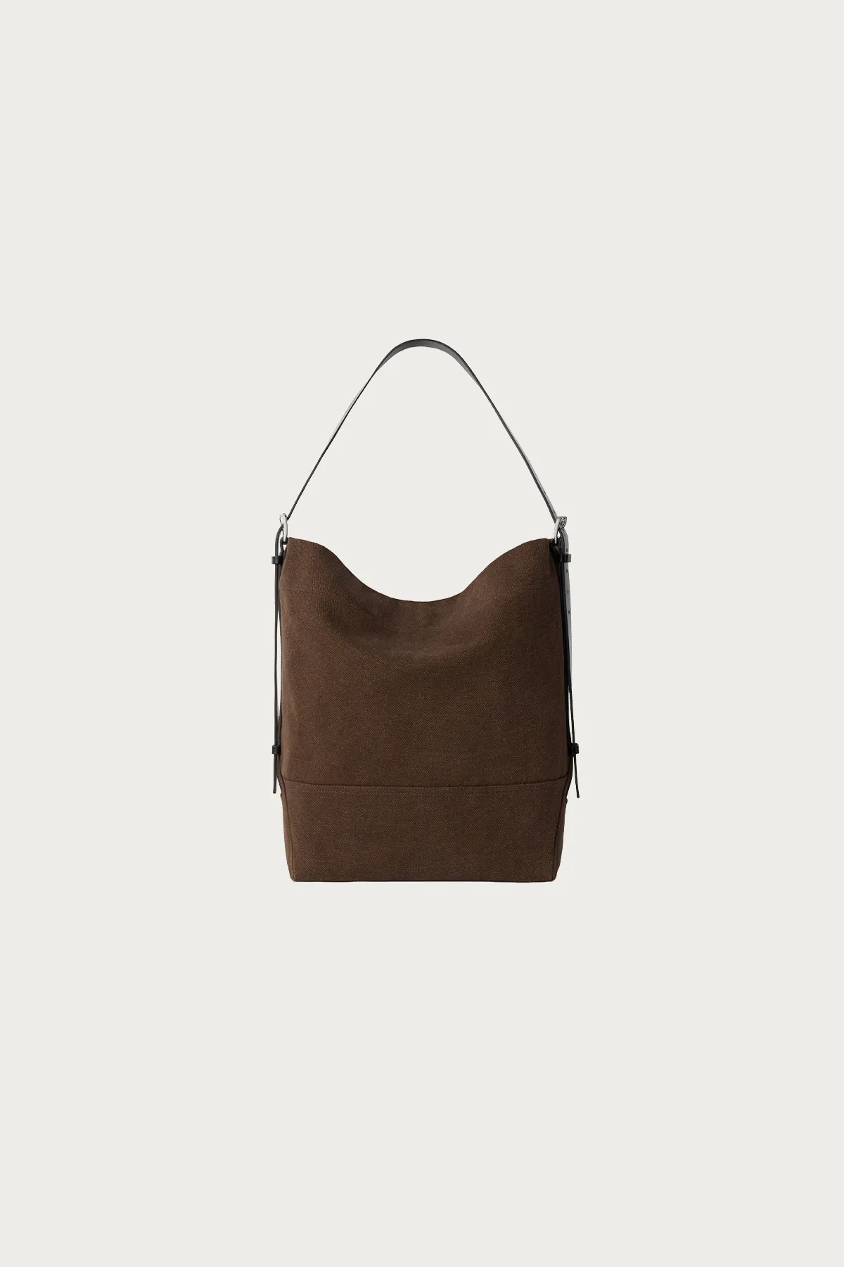 Belted Tote Bag - Dark Chocolate sold by Canoe Club