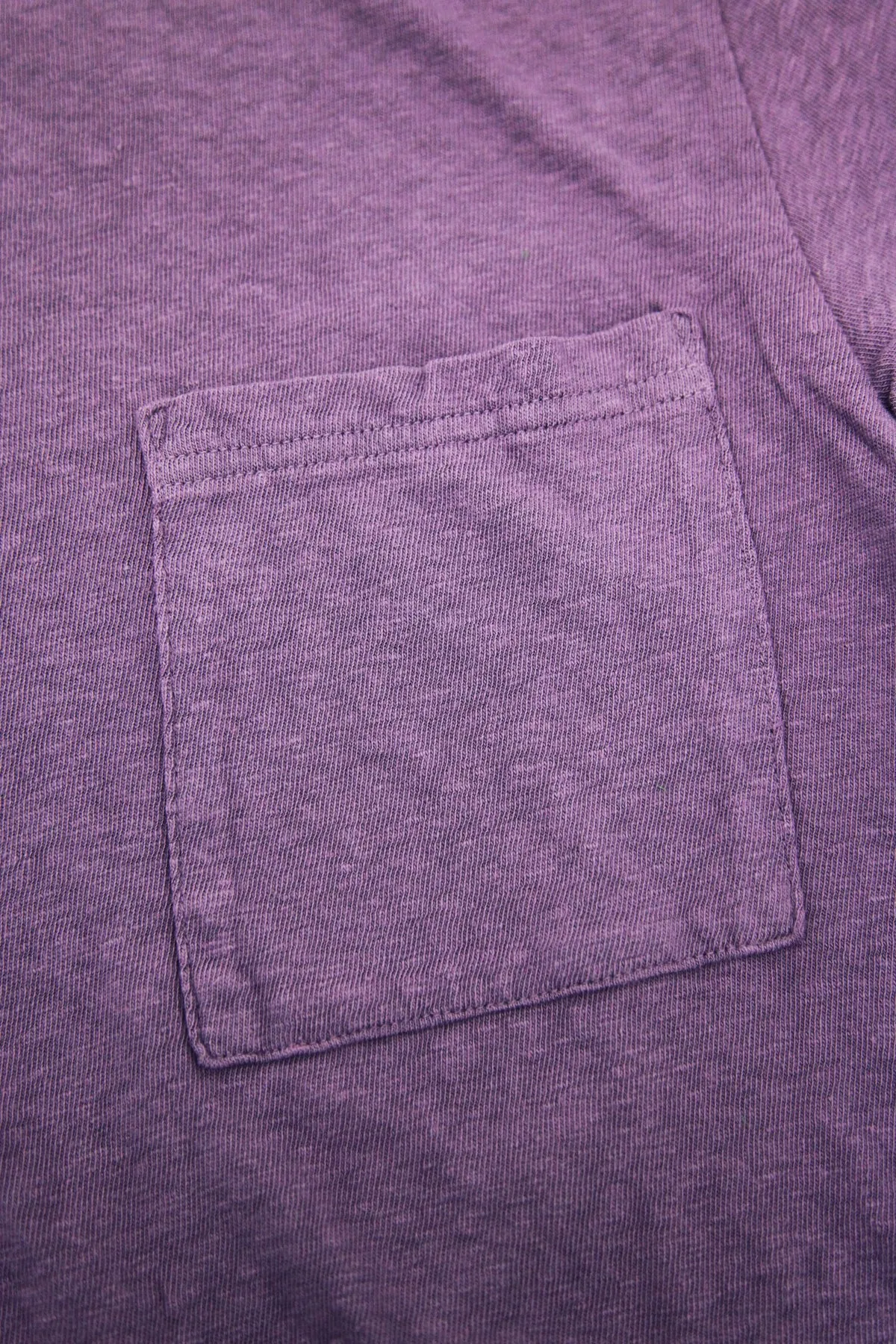 Gauze Jersey Crew Pocket T - Purple sold by Canoe Club product image thumbnail 5
