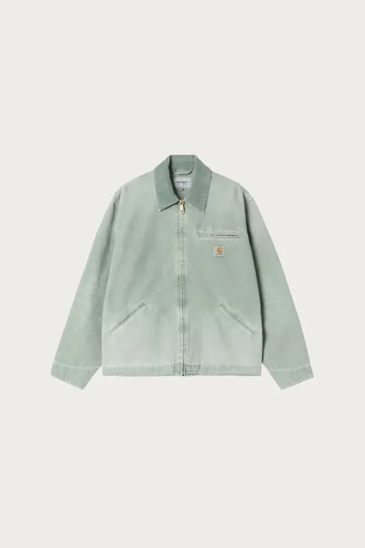 OG Detroit Jacket - Shady Green Destroyed Wash made by Carhartt