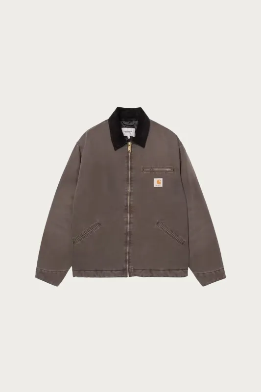 OG Detroit Jacket - Tobacco Destroyed Wash made by Carhartt