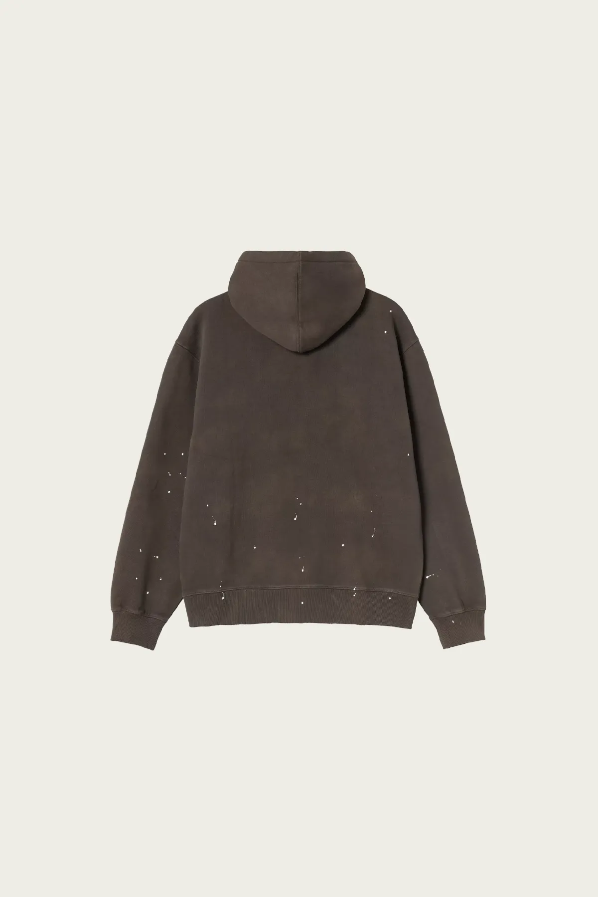 Hooded Painter Jacket - Tobacco Destroy/Splatter Wash sold by Canoe Club product image thumbnail 2