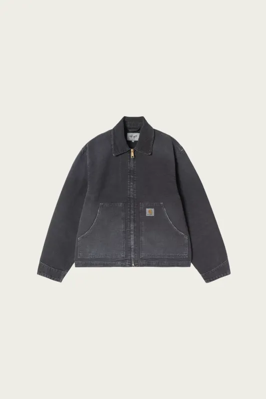 OG Arcan Jacket - Black Destroyed Wash made by Carhartt
