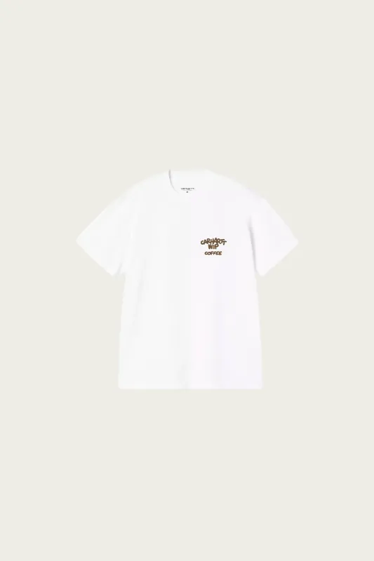 S/S Coffee Break T-Shirt - White made by Carhartt