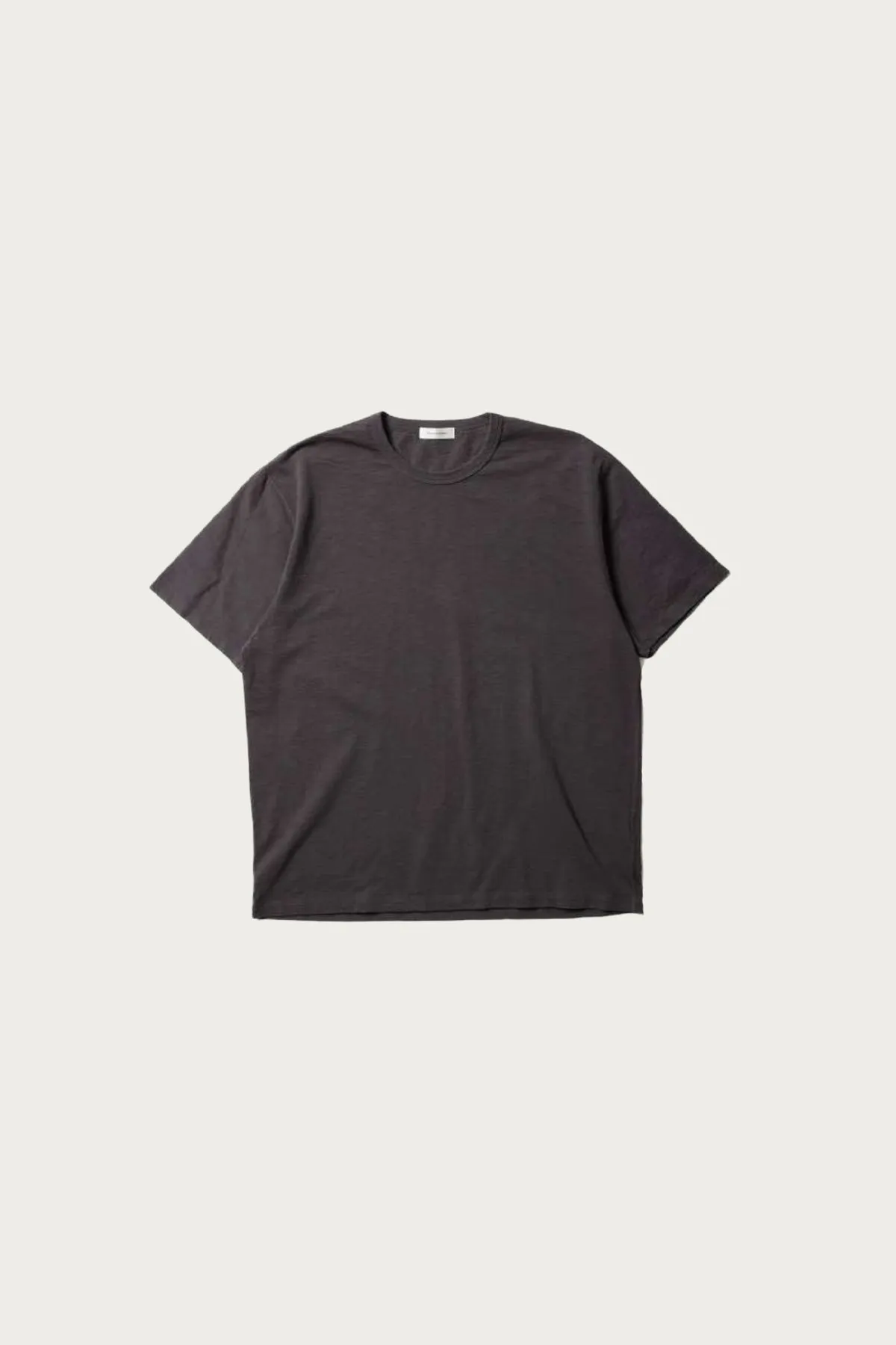 Zimbabwe Slub Cotton S/S Shirt - Charcoal sold by Canoe Club
