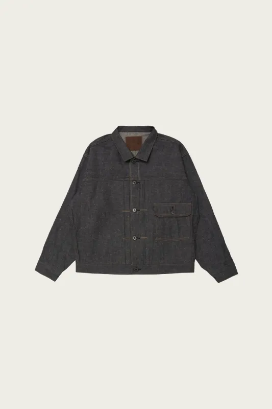 Lot. 720 Denim Jacket c. 1930's - Raw Indigo made by Taiga Takahashi Mens