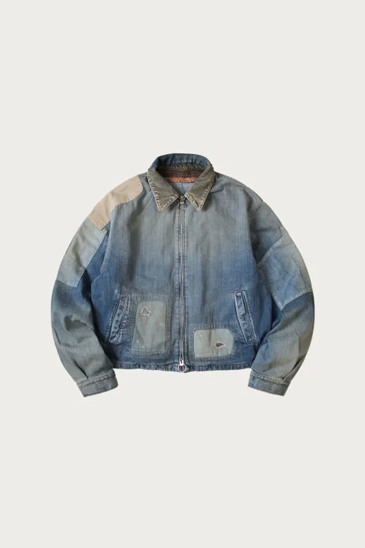 12oz Denim Drizzler JKT (GOLD RUSH remake) - Pro made by Kapital