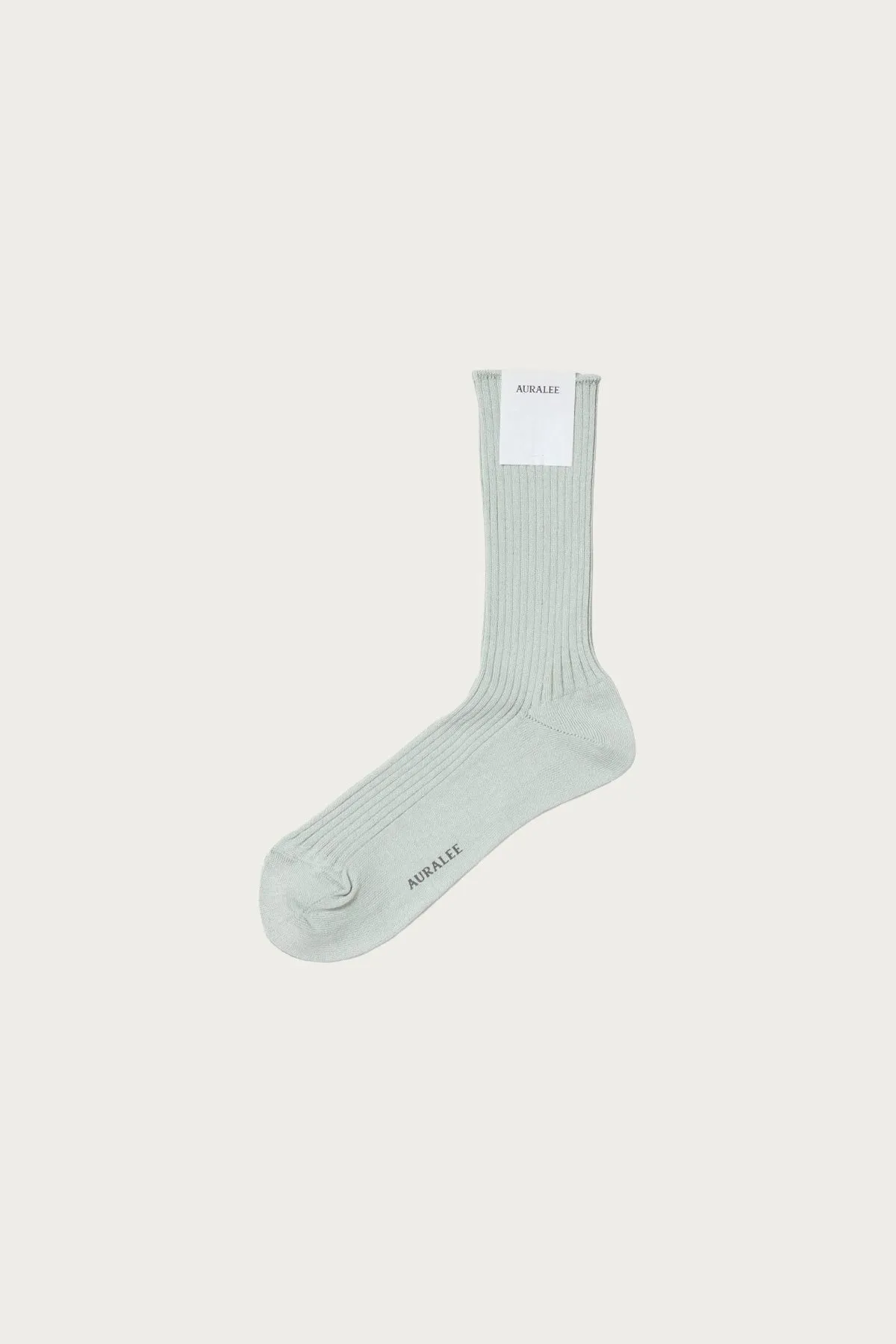 Giza High Gauge Socks - Pale Green sold by Canoe Club