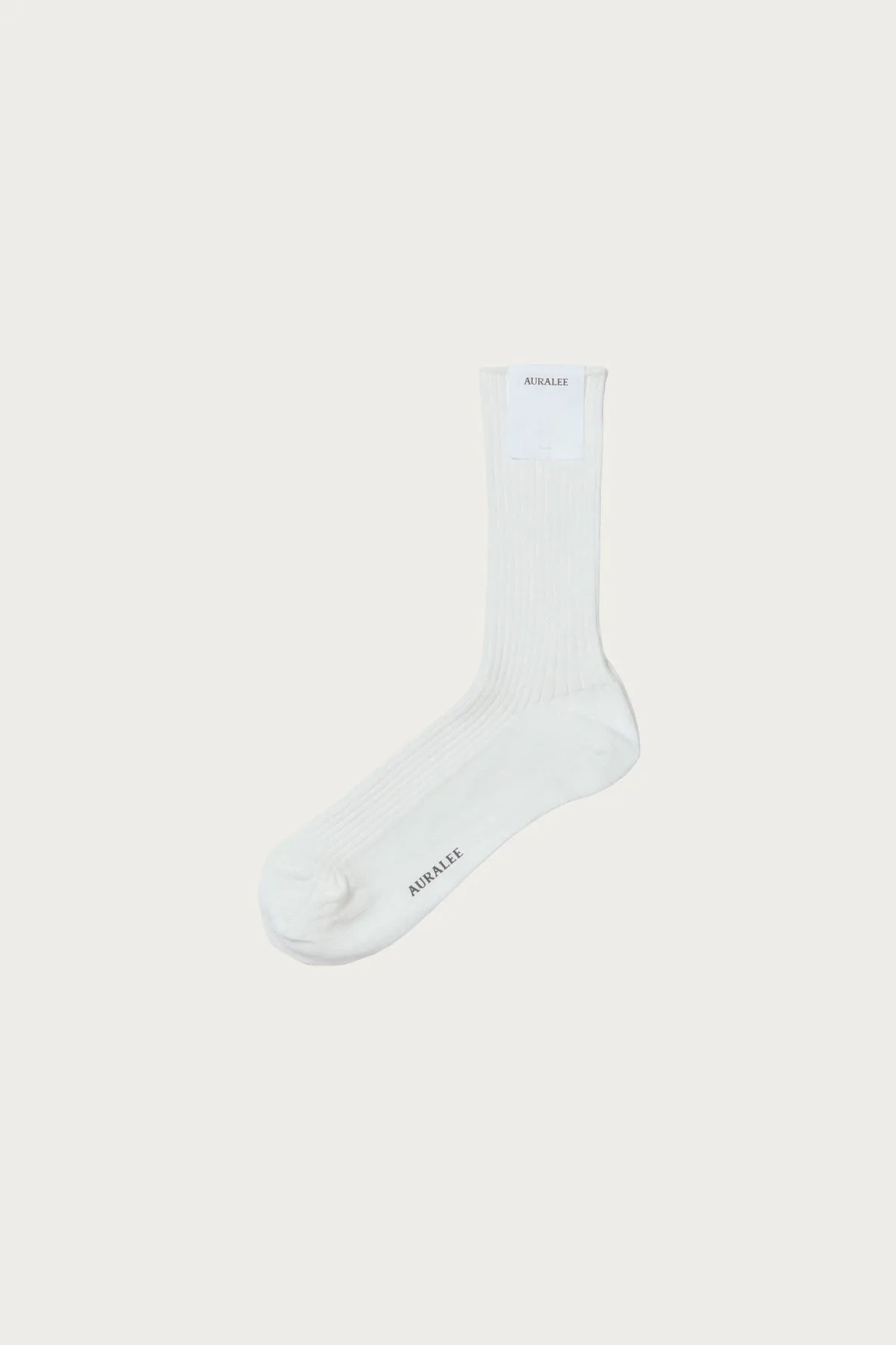 Giza High Gauge Socks - White sold by Canoe Club
