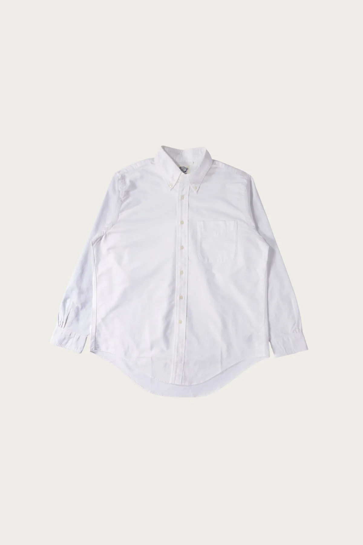 Oxford Standard Buttondown Shirt - White sold by Canoe Club