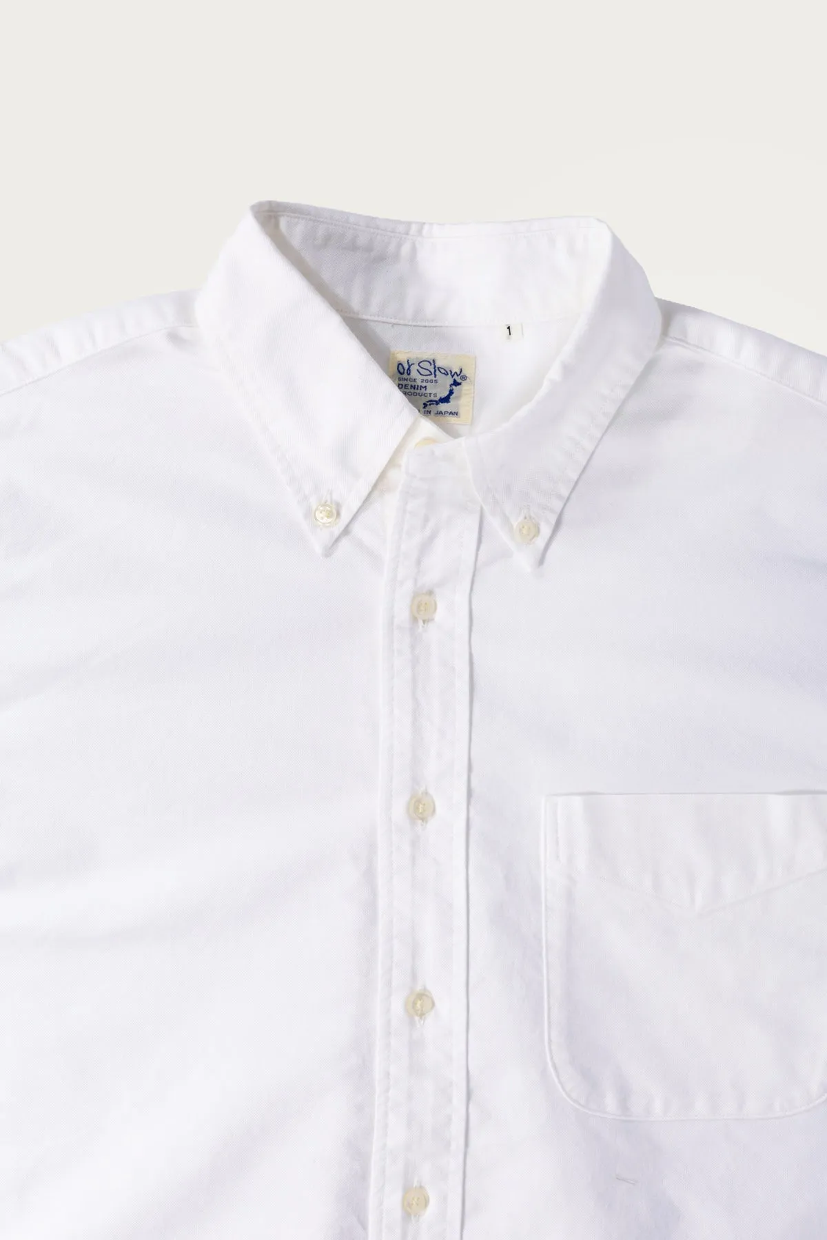 Oxford Standard Buttondown Shirt - White sold by Canoe Club product image thumbnail 2